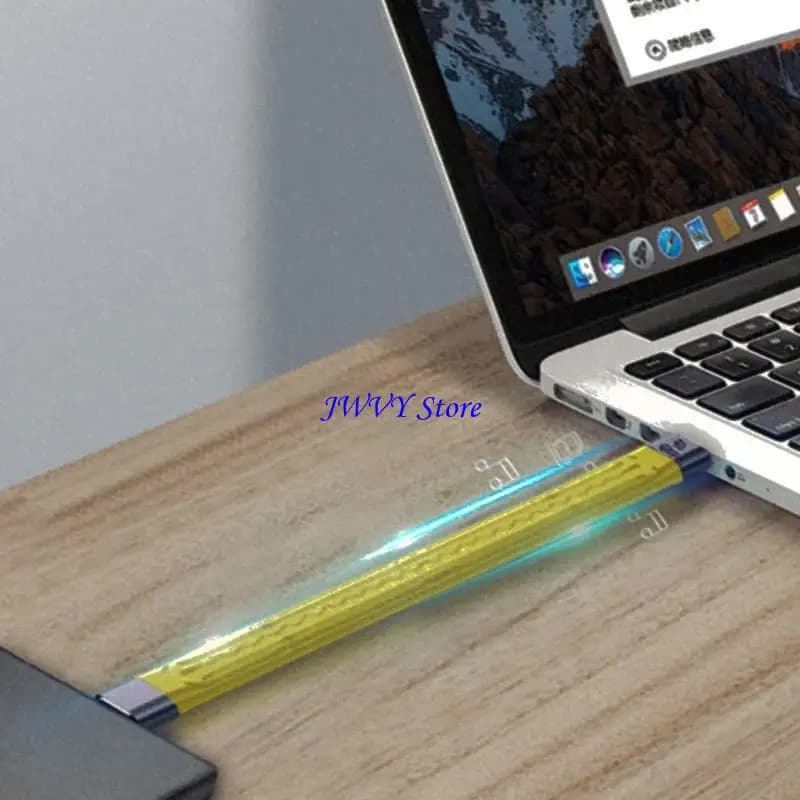 Cavo USB C corto 573A Trasferimento dati 10/40 Gbps Cavo da USB C a USB C/A per ricarica