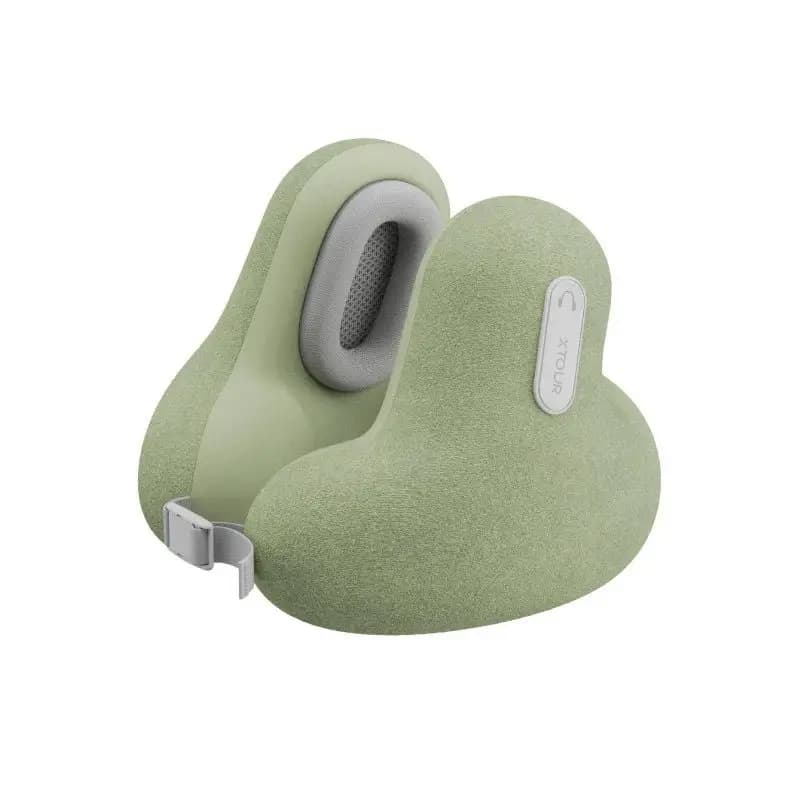 Cuscino a forma di U per cuffie musicali, pausa pranzo in aereo, sonno profondo in viaggio, riduzione del rumore, relax, cuscino memory da viaggio