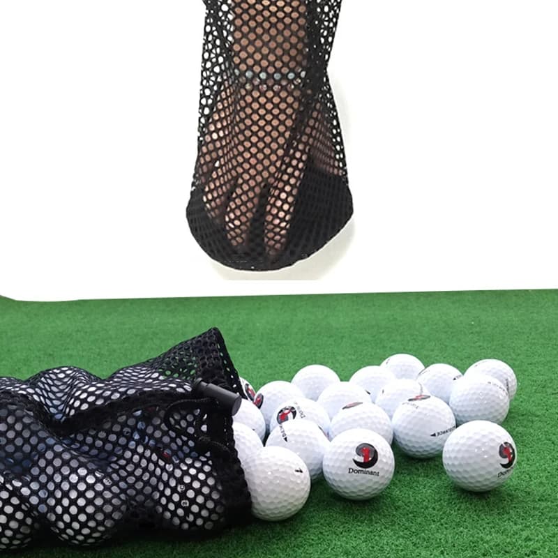 {NN72} 1 borsa speciale per il golf, borsa in rete di nylon, borsa porta palline, può contenere 12-48 palline, custodia per palline da golf