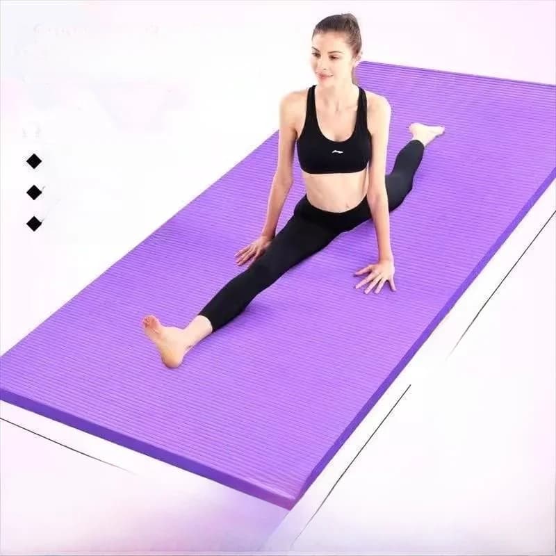 Thickened 20MM Yoga Mat for Beginners Home Fitness Dance Women's Sports Anti-Slip Yoga Mat Extra Long And Wide