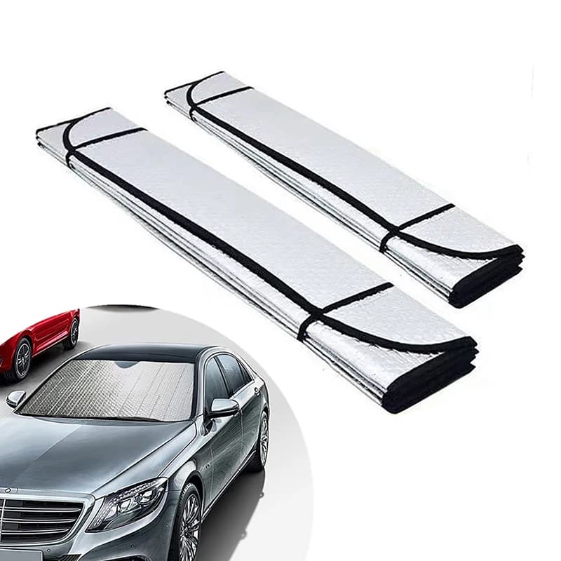 Parasole per finestrino anteriore dell'auto protezione UV parasole protezione solare copertura per visiera per parabrezza accessori per parasole per tende Auto