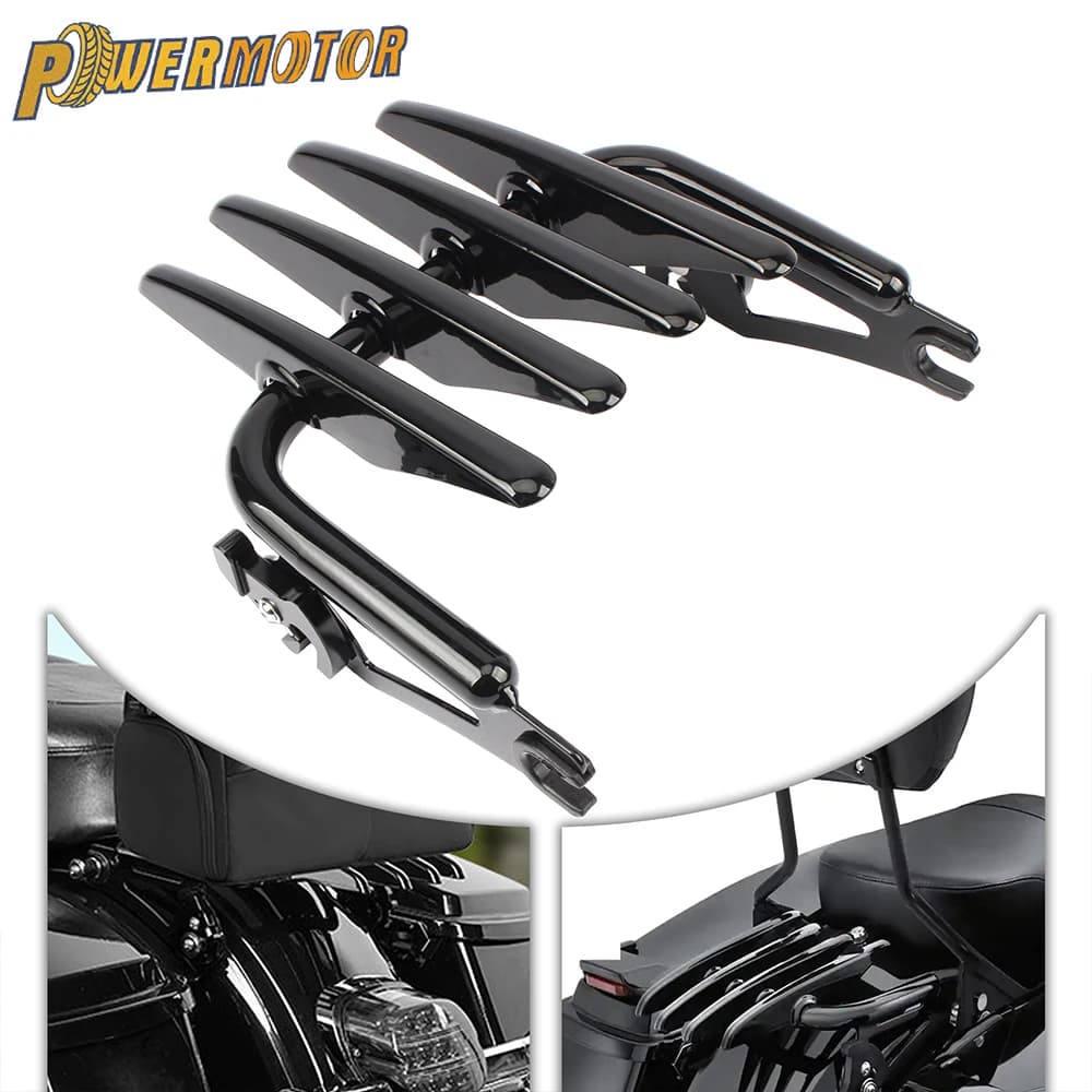 Motorcycle Luggage Rack Detachable Bracket For Harley Touring Electra Street Glide Road King 2009-2023 Modified Accessories