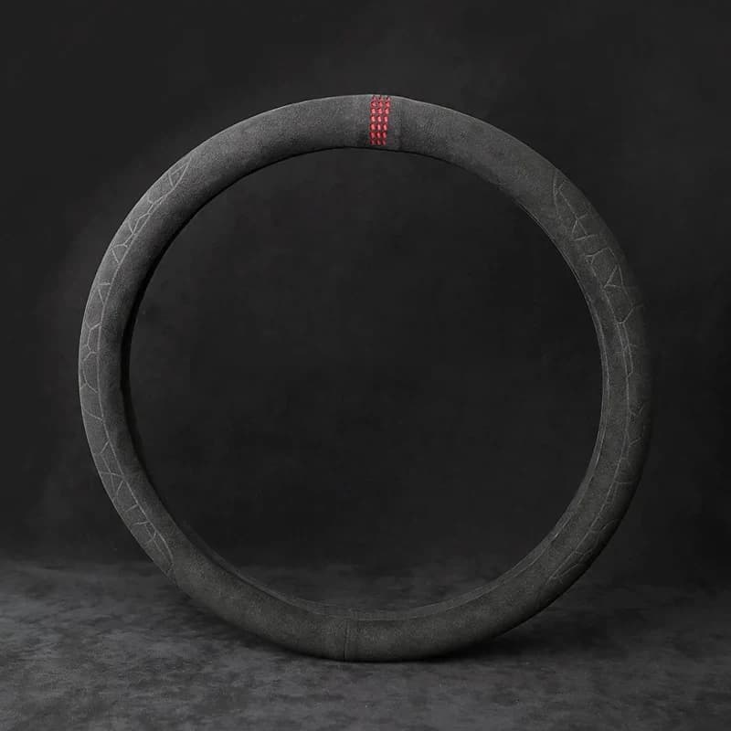 Coprivolante in pelle scamosciata da 38 cm resistente all'usura per Haval Jolion H6 Dargo M6 H9 H5 M6 Mohave MAX Mohave X DOG XY