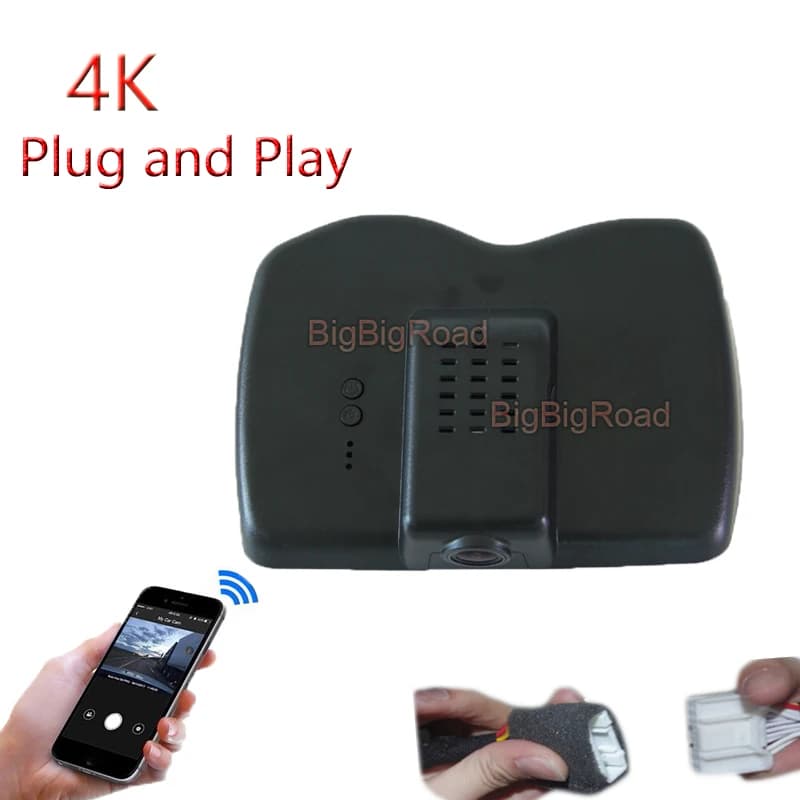 4K Plug And Play Videoregistratore per auto Wifi DVR Camera per Jeep Cherokee 2014 2015 2016 2017 2018 Versione alta Dash Camera