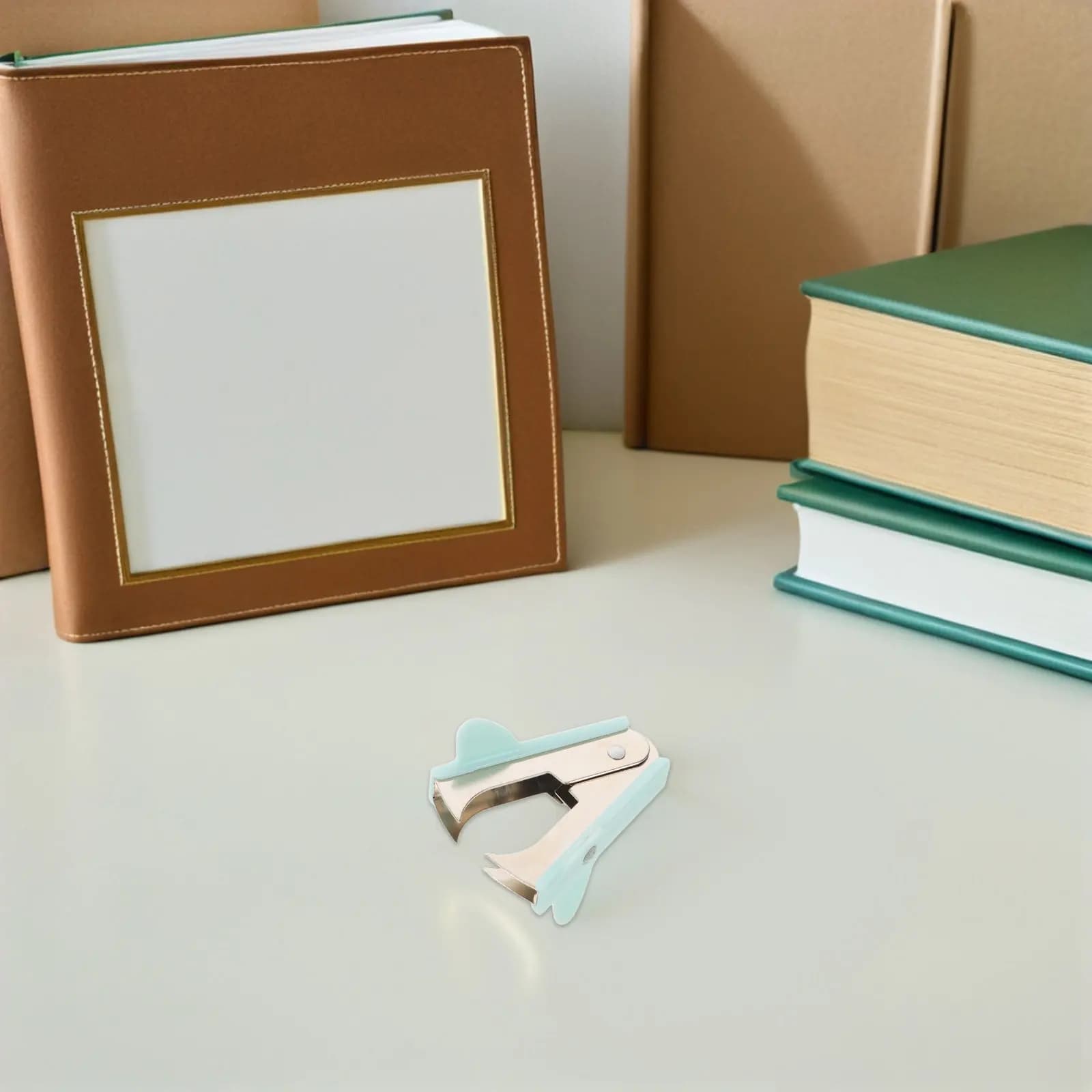 Estrattore di Graffette Multifunzione Ergonomico da 2 Pezzi, Leggero, 0,97x1,65x1,26, per Ufficio