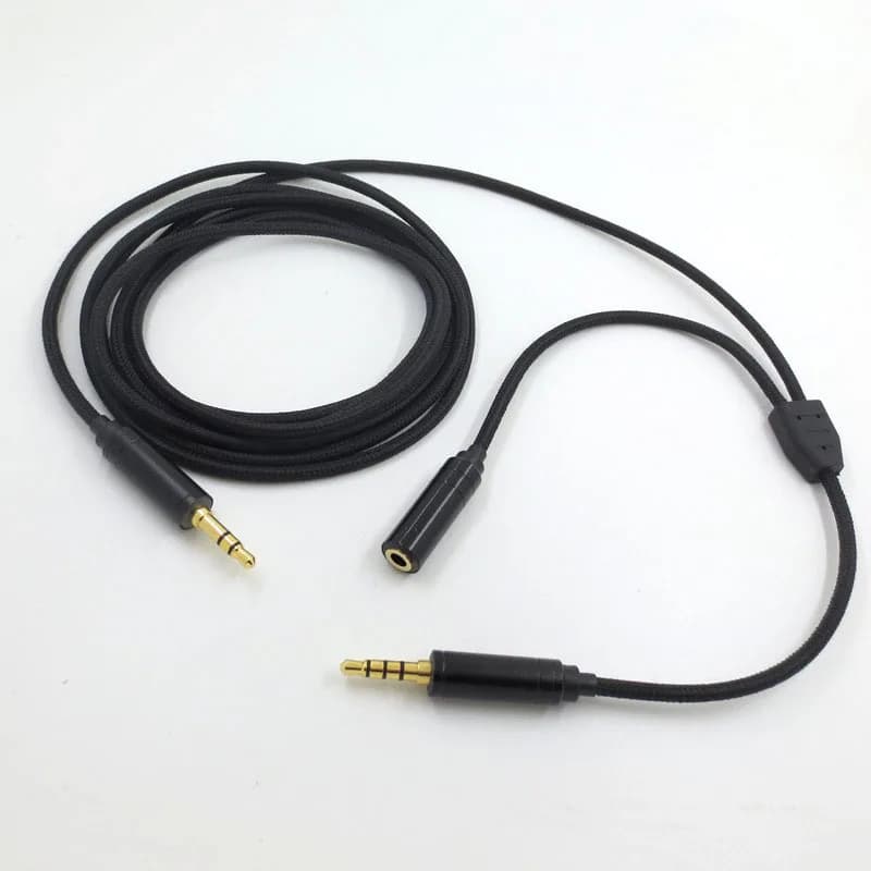 Cavo adattatore audio Chat Link da 2 m per PS4 Xbox One compatibile con accessori audio per cuffie HD60S HD60 Pro