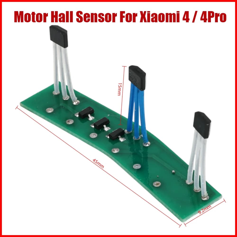 Sensore Hall per Motore Anteriore per Monopattino Elettrico Xiaomi Mijia MI4/4Pro, Accessori, Modulo Motore Interno, Scheda PCB, Parte di Ricambio