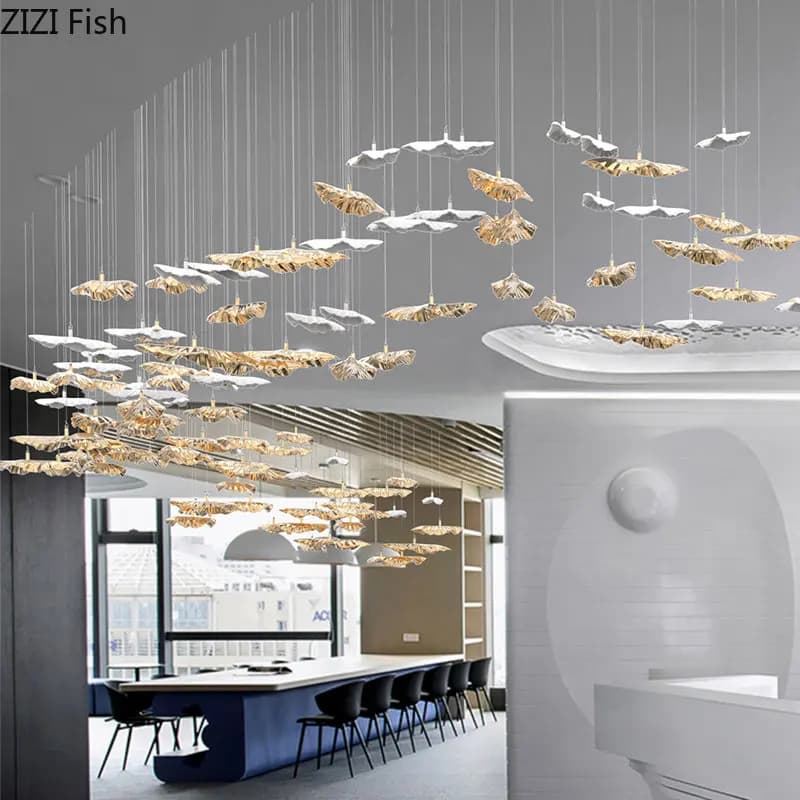 Plastic Leaf Charm Hanging Ornaments Ceiling Decorations Wind Chimes Corridor Pendants Hang Pendants Hanging Decorations Crafts