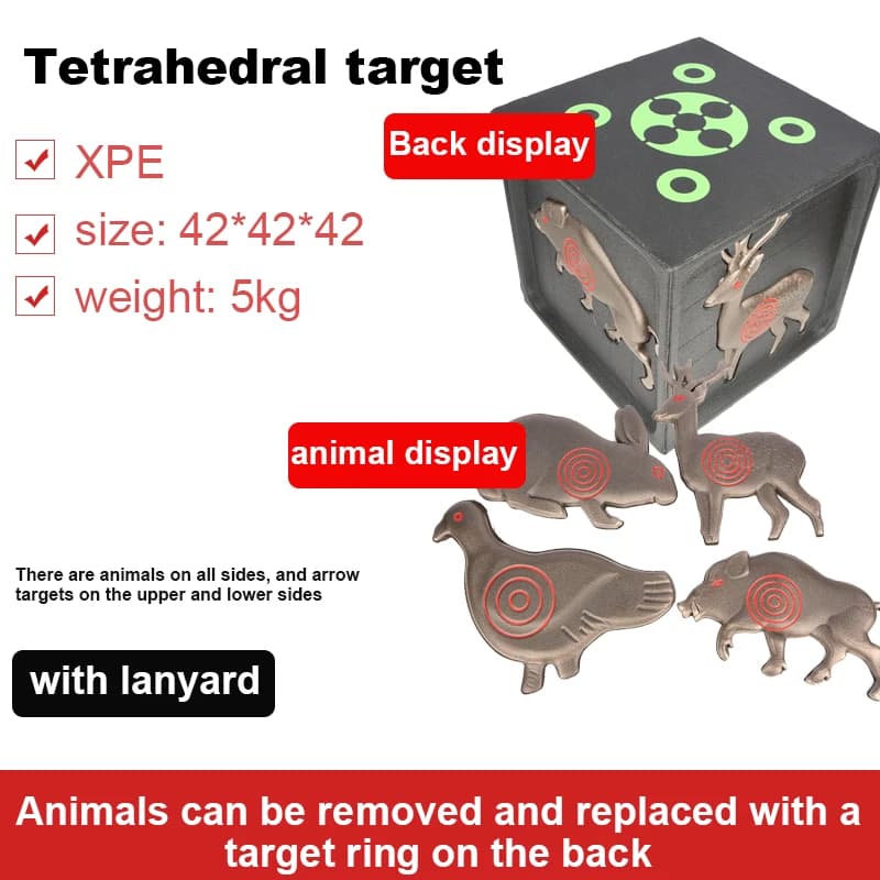 Archery XPE Boar Target Archery 3D Animal Target Shooting Target Toys for Outdoor Hunting Practice Shooting Training