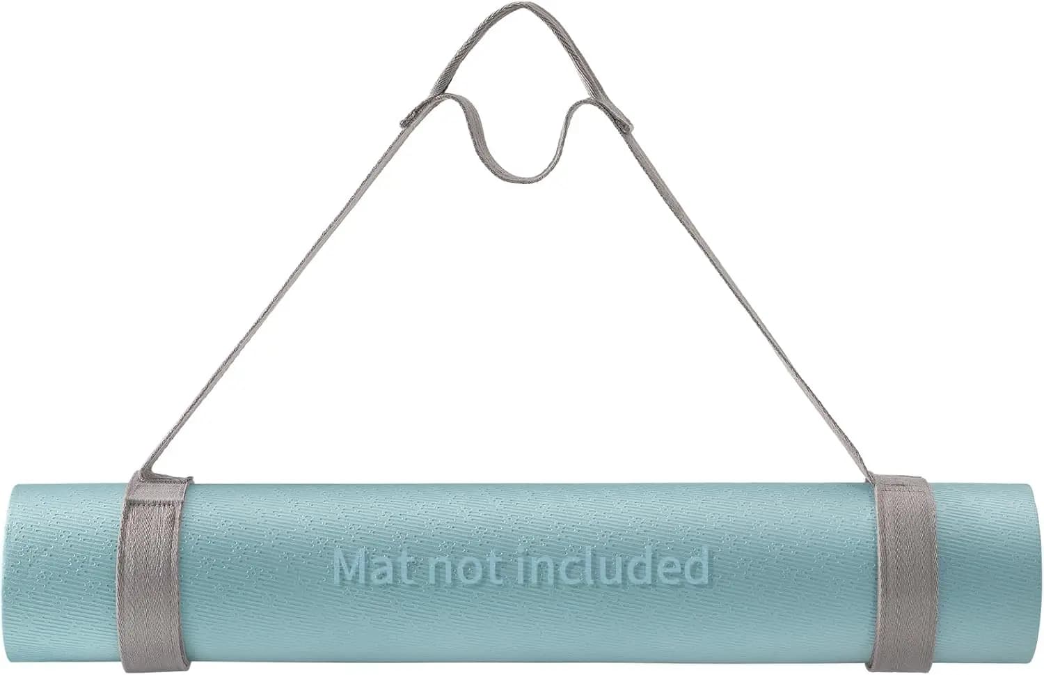 Cinghia Regolabile per Tappetino Yoga con Chiusura a Strappo, Supporto per Tappetino Yoga per Tutte le Dimensioni, Facile da Trasportare e Conservare