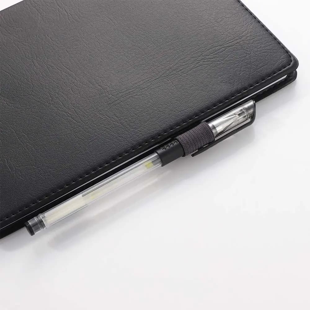 Desk PU Leather Office Accessories Journals Clipboards Pen Clips Clip Pencil Holder Pen Organizer