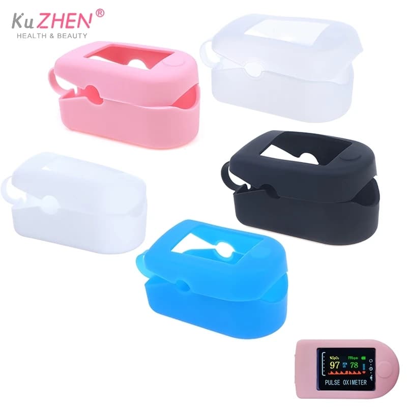 1PC Silicone Clip Case for Face Protective Case for Oxymeter Protective Case for Medical Oxymeter Protective Pulse Bracket