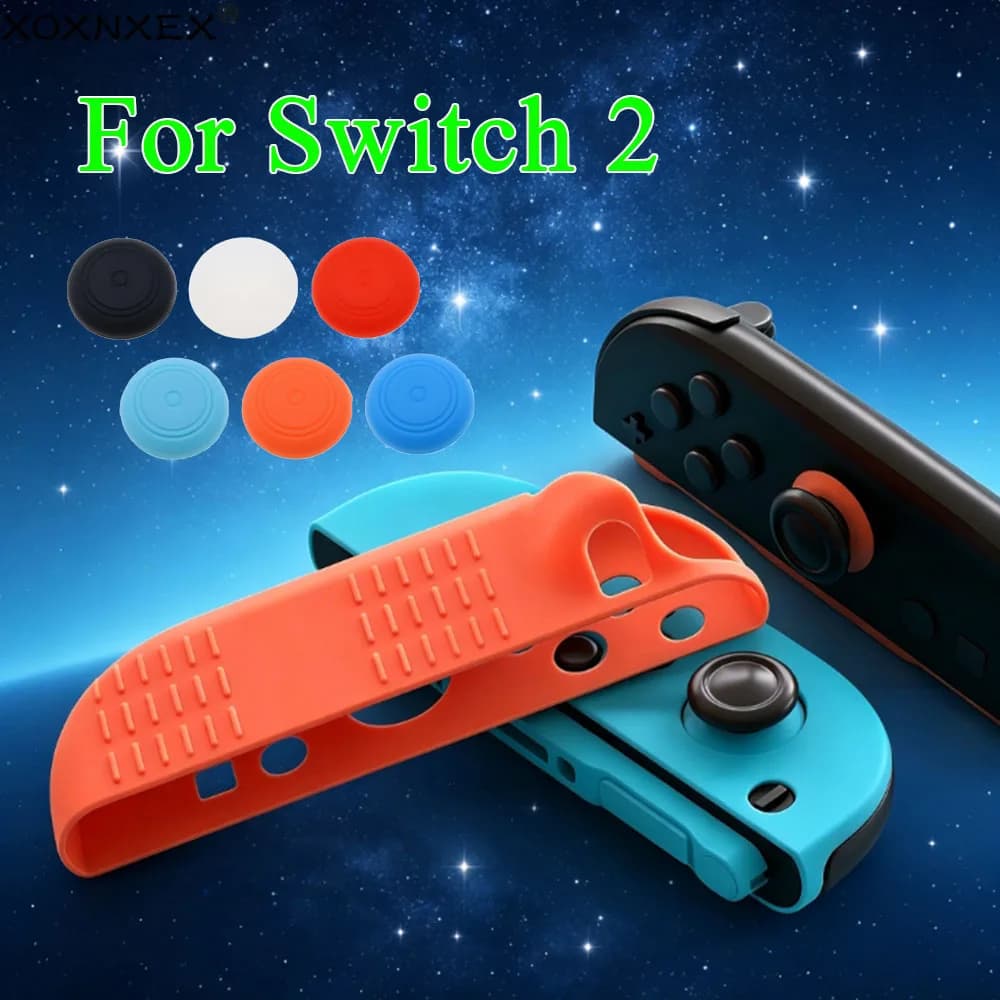 Set di 1 Cover Protettiva Antiscivolo in Silicone Morbido per Switch 2 NS2, Accessorio per Controller Joy-Con