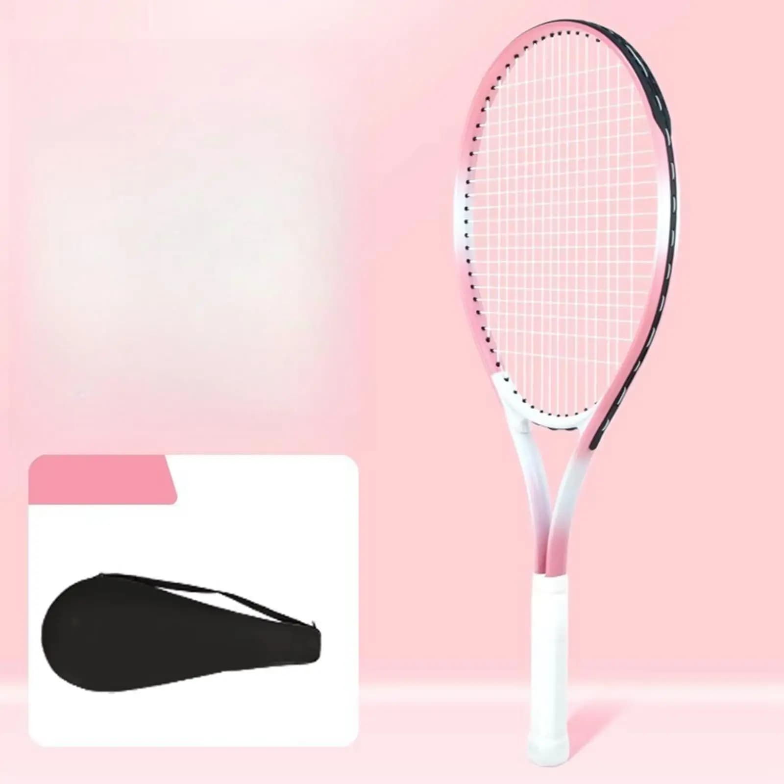 Tennis Rack Durable Alloy Pre-Sound, Professional Training Rack for Men and Women, Portable Tennis Equipment