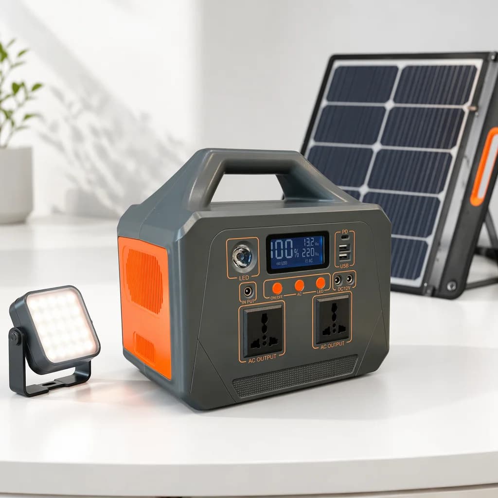 Outdoor Mobile Energy Storage Power Supply, Mobile Power Station, Power Bank, Rechargeable Generator 3000W