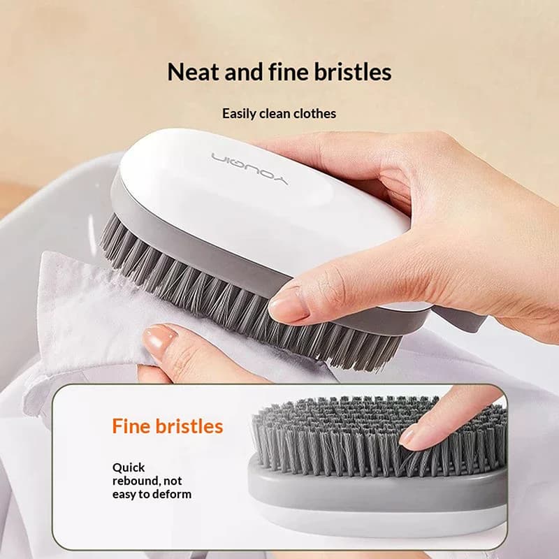 Soft-bristle Shoe Brush Multifunctional Cleaning Brush Clothes Shoe Clothing Board Shoe Cleaner Kitchen Bathroom Cleaning Tool