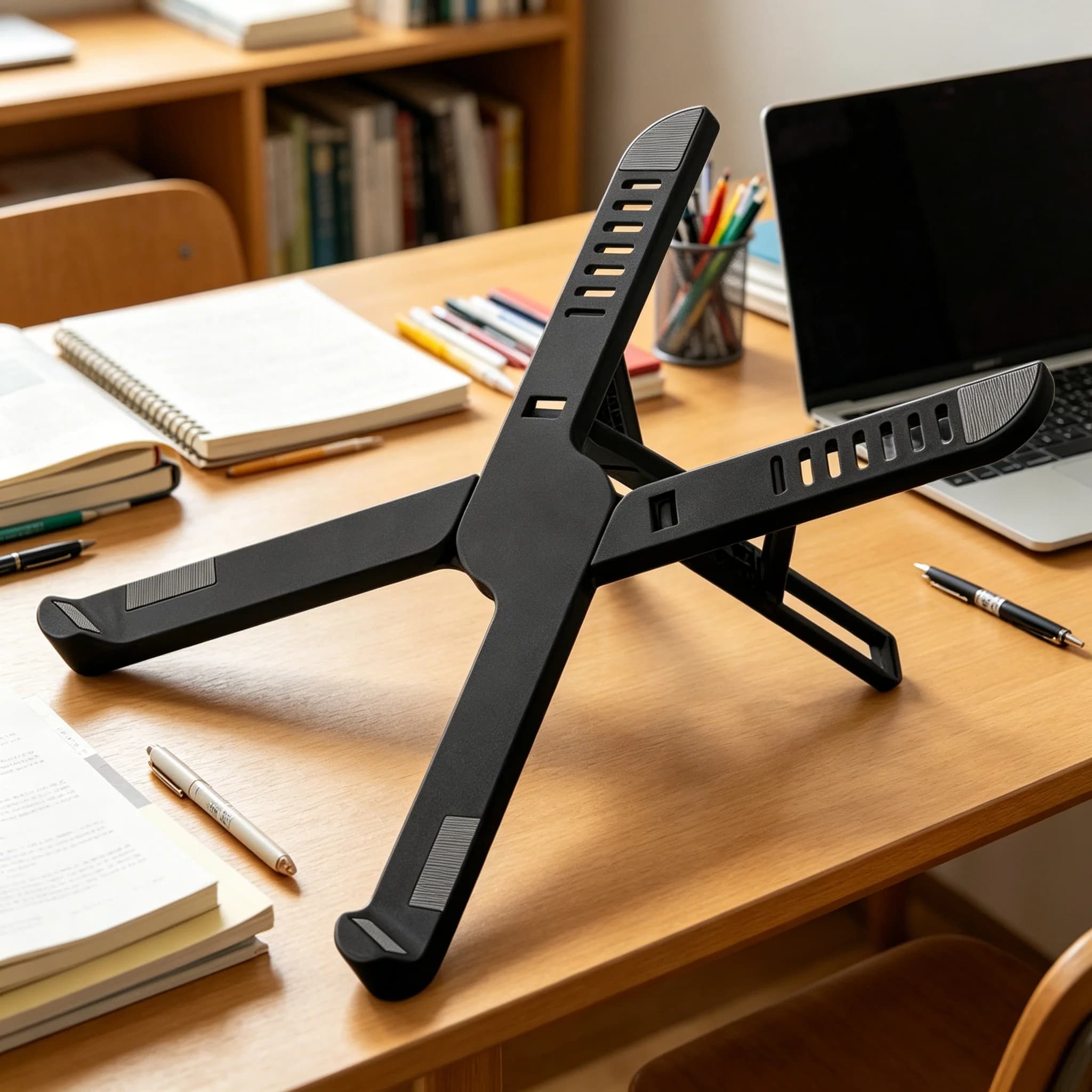 ABS Adjustable Laptop Stand Anti-slip Cooling Lifting Notebook Holder Universal Portable Ergonomic Travel Office Computer Stand