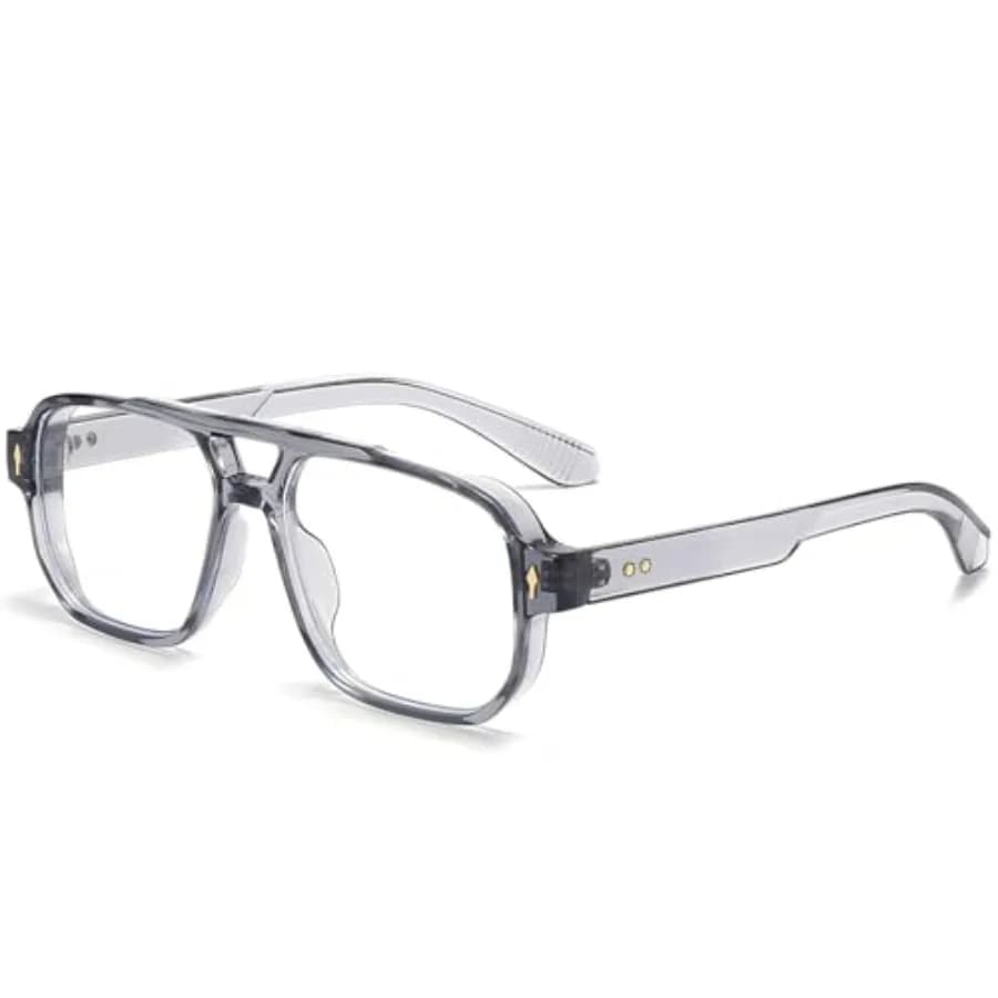 PORADAY Blue Lig Bloc Glasses Women Men 70s R Square Aator Eyeglasses Rec Compr Eyewear