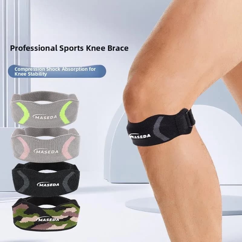 Ginocchiere Protettive per Sport, Danza e Corsa, Accessori Professionali per Donne, Supporto per Ginocchia con Cinturino Speciale per Salto della Corda