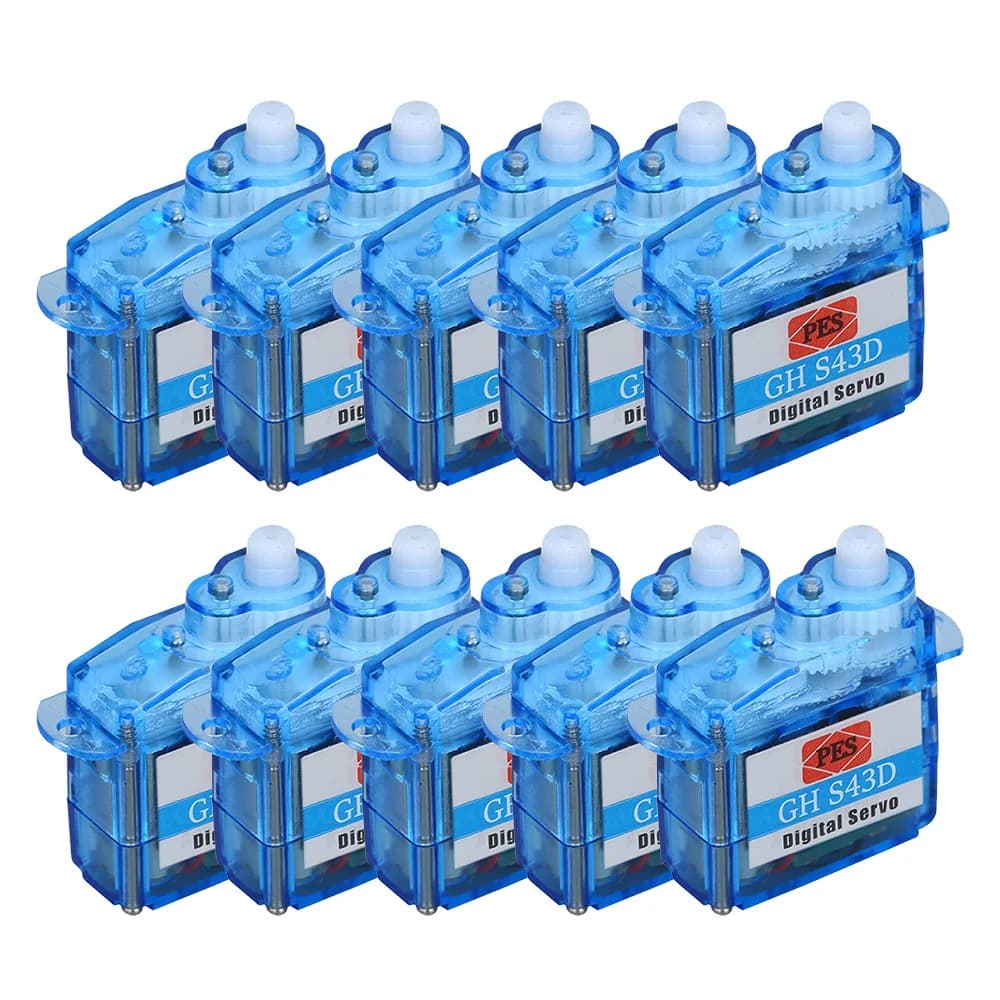 10/20 PCS GH-S43D Servo Motore Digitale 4.3g Mini Micro Servo Per RC Aereo Elicottero Camion Barca Auto Robot