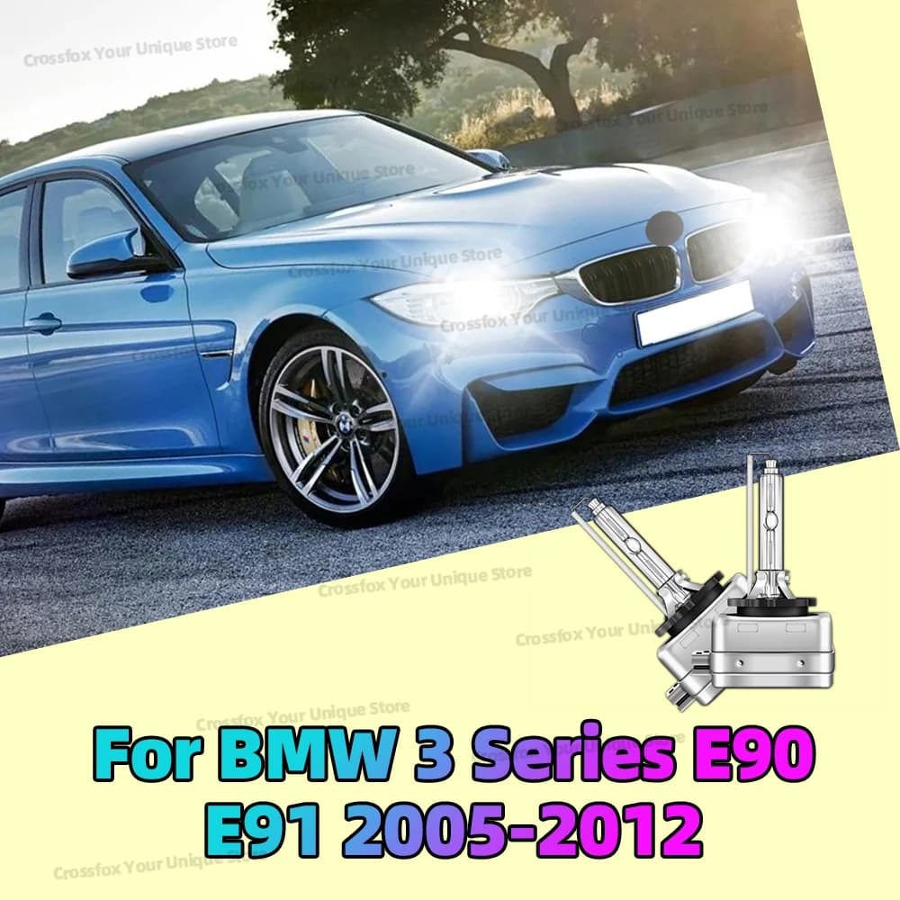 2x HID Xenon Faro Fari 6000K 8000K 10000K 35W D1S Per BMW Serie 3 E90 E91 2005-2012 2006 2007 2008 2009 2010 2011