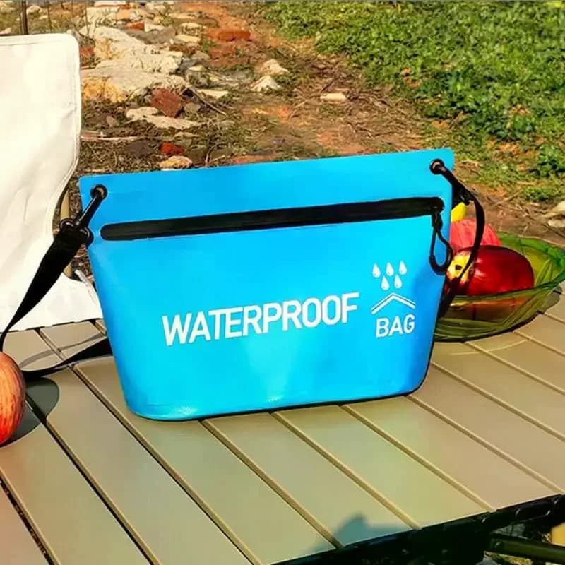 Borsa Impermeabile da Esterno, Borsa da Viaggio, Sacca Impermeabile per Nuoto, Rafting, Kayak, Trekking Fluviale, Escursioni in Barca