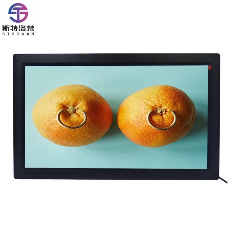 Cornice per foto digitale fantasia con rotazione automatica LCD da 18,5" con display HD