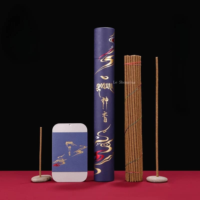 22.3/9.6cm Incense Sticks Natural Plant Raw Materials Portable Travel Tearoom Yoga Purify Air Remove Odors Calm Mind Joss stick