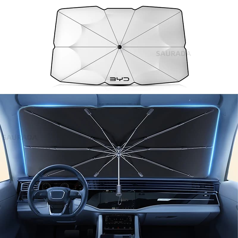Ombrello parabrezza anteriore auto, parasole, ombreggiatura anteriore, per BYD Atto 3 Act 3 Tang F3 E6 Dmi Yuan Song plus EV, accessori auto