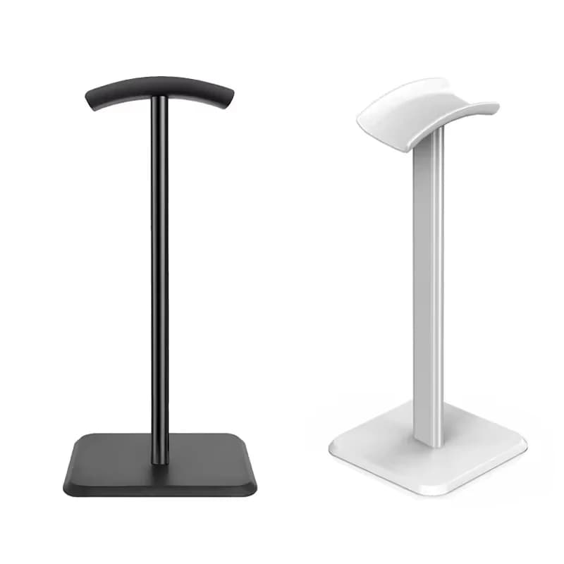 Support for headphones Universal aluminum alloy headphone support flexible headrest Bracket for table earphones