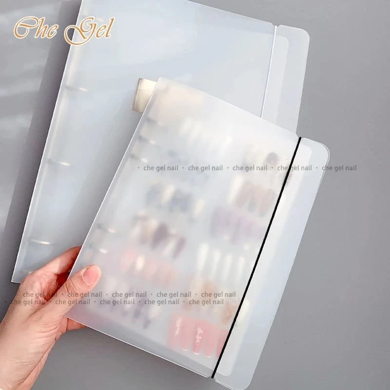 Nail Tips Artistic Display Storage Book Matte Nail Gel Nail Polish Color Display Board Manicure Storage Album Tools for Nail Art3 Tools