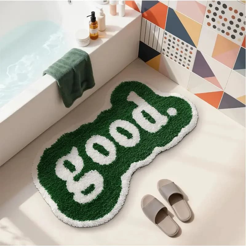 VIKAMA Soft and soft carpet, non-slip, waterproof, for children, bedroom, bathroom, home decoration