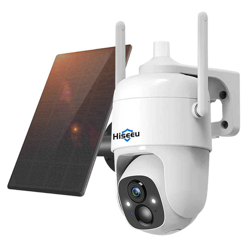 Solar Security Wifi Cctv Camera Outdoor Powered Battery Solar Panel Surveillance Wireless Energy Ptz Ip Solar Camera