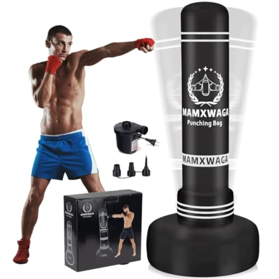 Boxing bag Self-supporting for Adults 70''' with Electric Pump