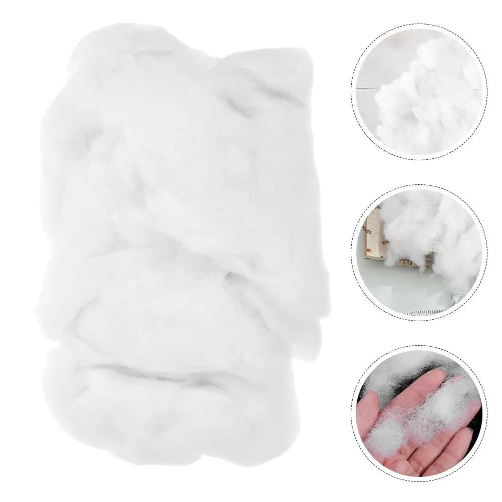 1 Confezione di Imbottitura in Fibra di Poliestere Lavabile in Lavatrice per Cuscini, Peluche, Artigianato, Trapunte, Decorazioni a Forma di Nuvola per Camerette