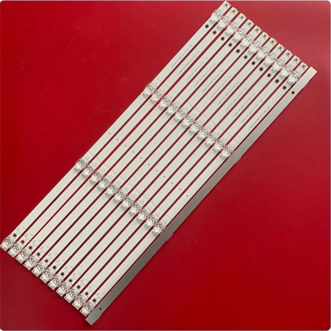 Striscia di retroilluminazione a LED 4 lampade per Dexp U65H8051E/G H-LED65GU7001 Starwind SW-LED65UG403 Kioto KEUH6521 JL.D65041330-006AS-M