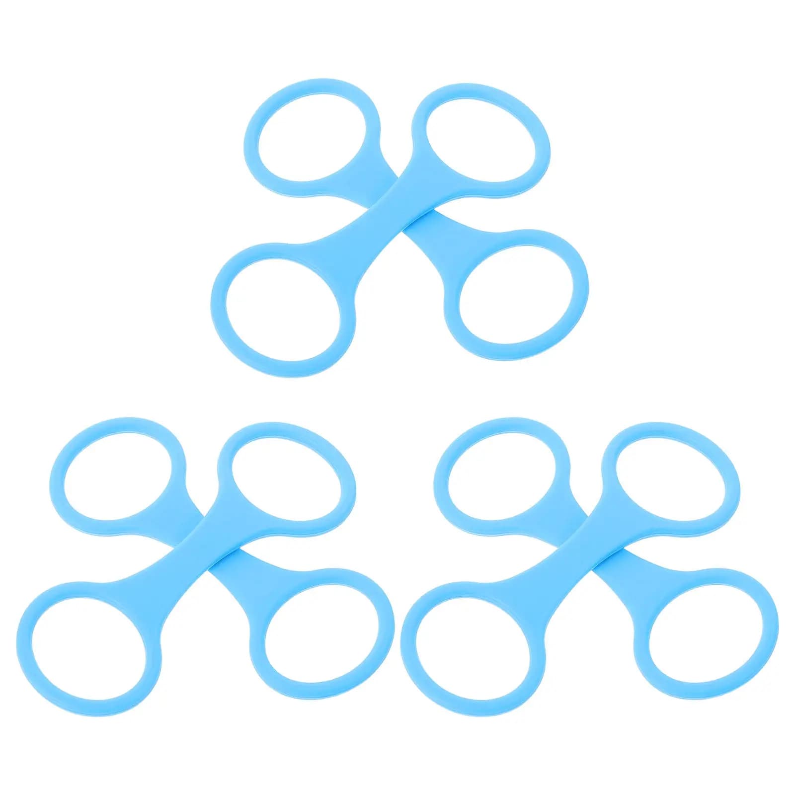 6 Pieces Silicone Straps for Diving Mask, Diving Equipment Connector and Snorkeling