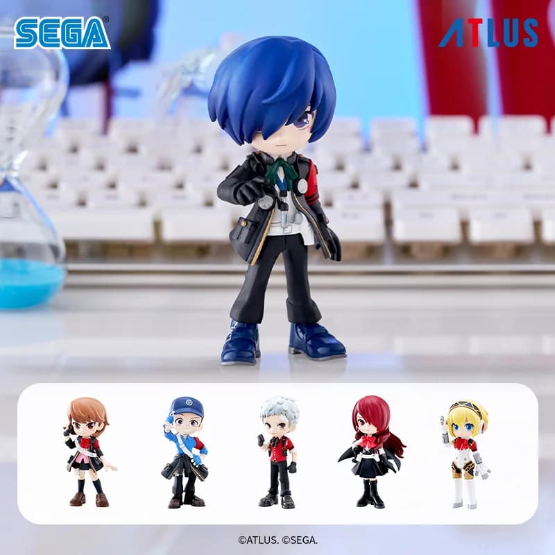 Genuine SEGA PalVerse Palé. Persona 3 Reload Blind Box Protagonist Anime Figure Yukari Takeba Mystery Box Model Ornament Gift