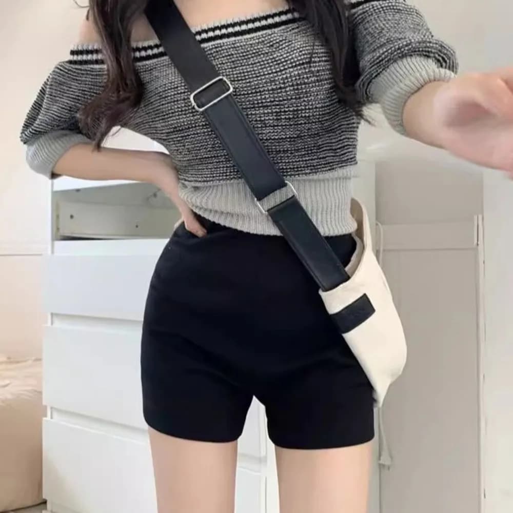 Leggings sicuri da ciclismo Pantaloncini Pantaloni da donna Pantaloni larghi estivi in tinta unita Abbigliamento per la casa Indumenti da notte da donna a gamba larga per interni ed esterni