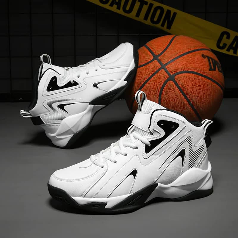 Men's casual sneakers strong size basketball shoes lightweight and breathable four seasons Joker sports racing shoes for young fashion