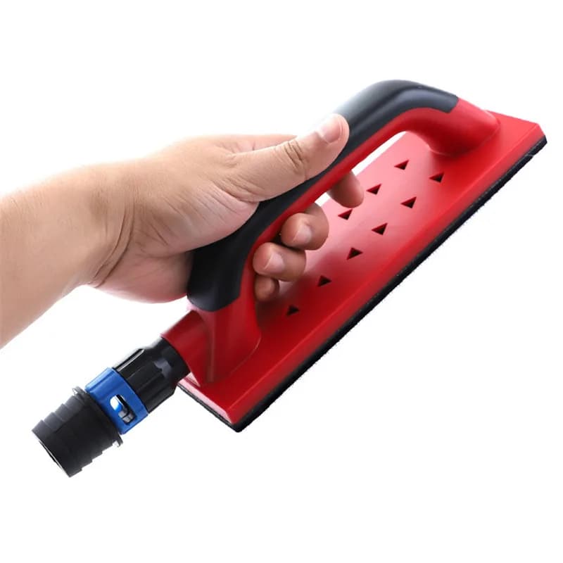 Blocco Abrasivo per Levigatura con Estrazione Manuale della Polvere, Spugna per Levigatura e Smerigliatura Senza Polvere, Utensili Abrasivi HT2809-2810