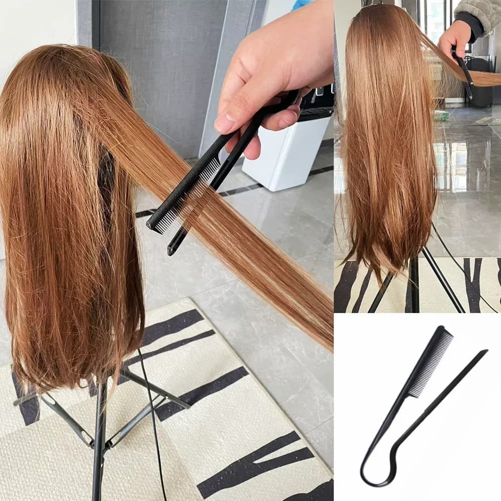 V-necks for hairstyles - Tool for Modeling and Leasing Hair - Special Clip for Wigs