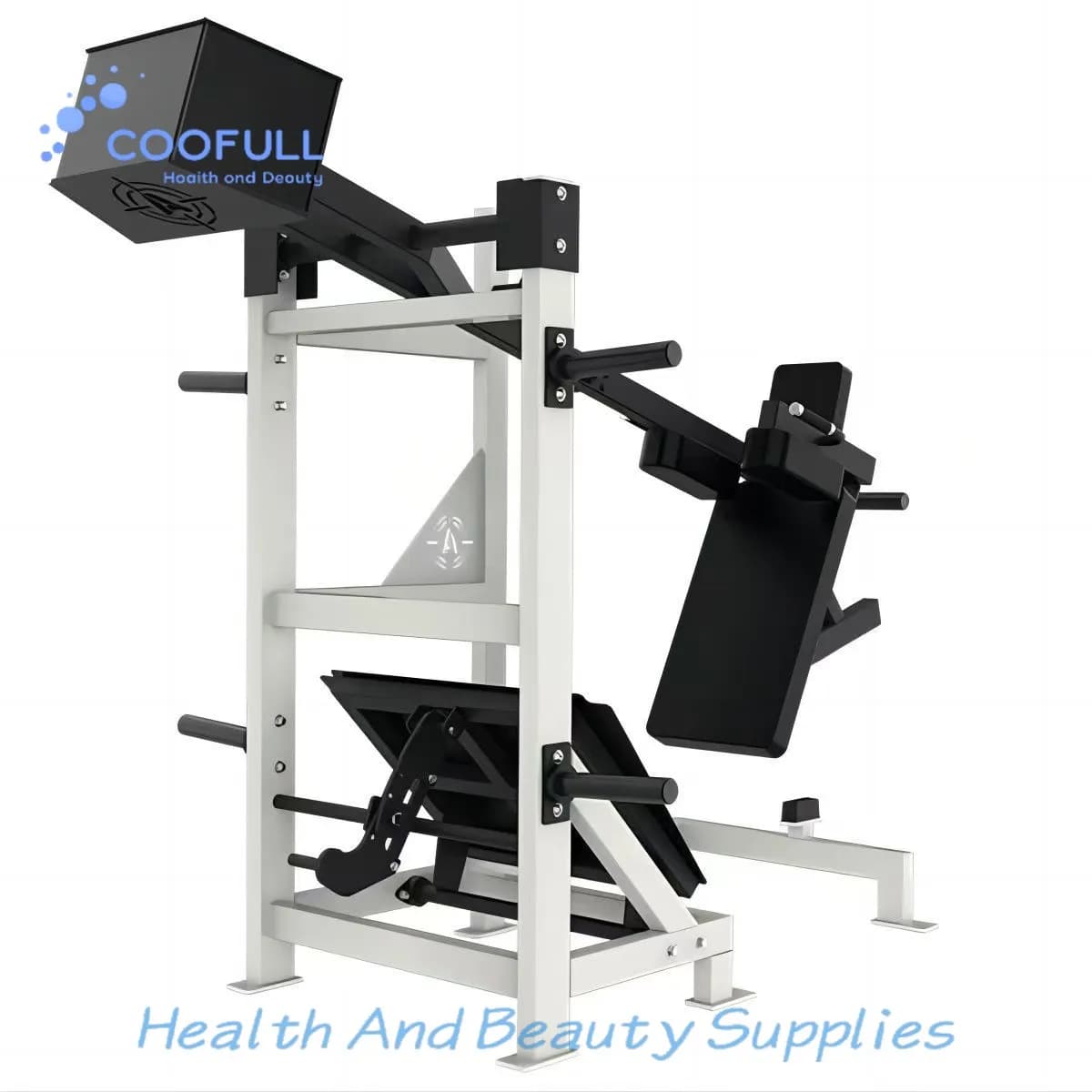 Coofull Hip and Leg Strength Training Steel Pendulum Squat Fitness Trainer Commercial Use for Fitness Club and Gym Equipment