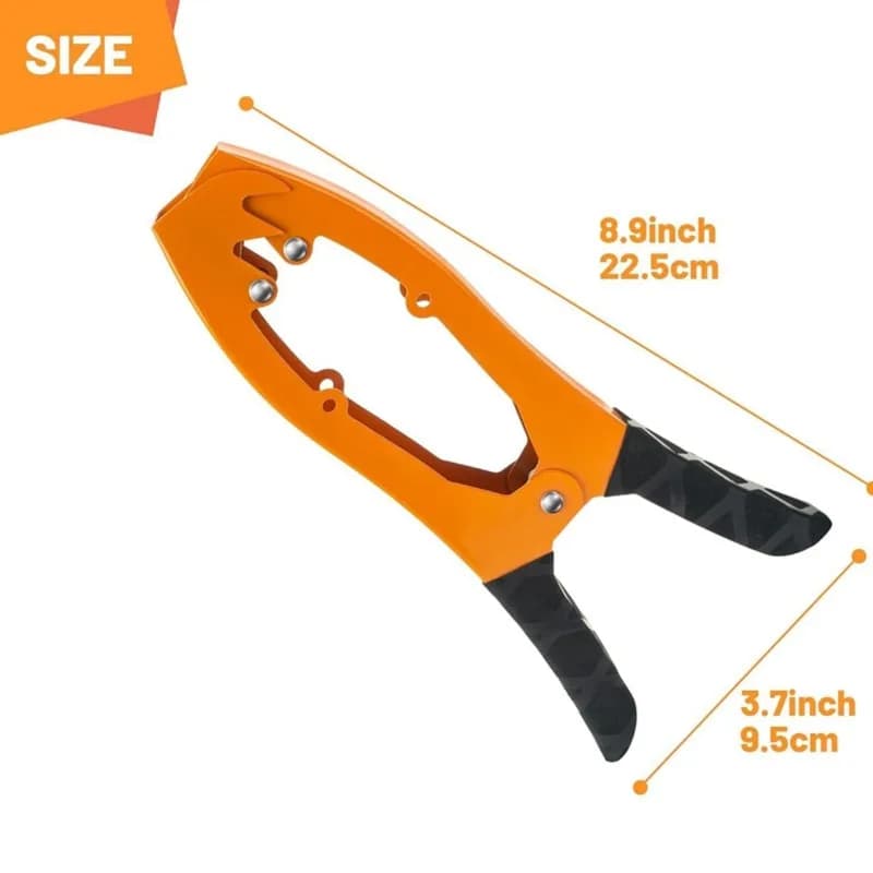 L71A Kayak Accessories Canoe Equipment Brush Clamp Anchor With Teeth, Boat Anchor With Paracord Hook, Kayak Anchor Grip
