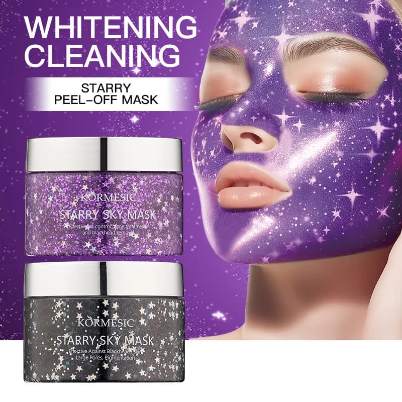 Mask Peel-Off Kormesic Twinkle, Mask Face Hydrating Nutrient Anti-Walk, Skin Care