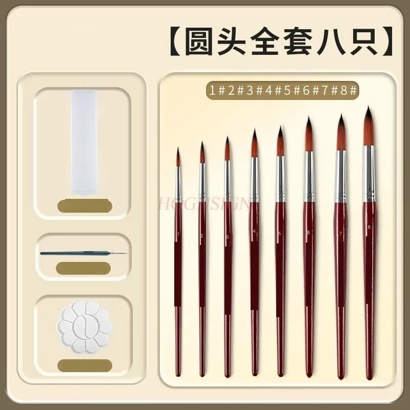 Watercolor Pen Watercolor Brush Watercolor Paint Pen Set Nylon Acrylic Oil Painting Pen