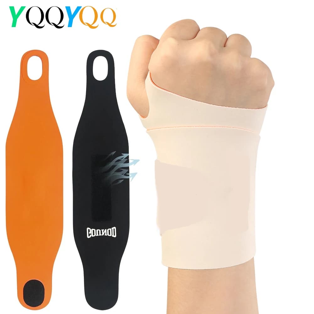 1 fascia elastica sottile per polso per uomo e donna, supporto leggero per il polso per lavoro, sport e uso quotidiano