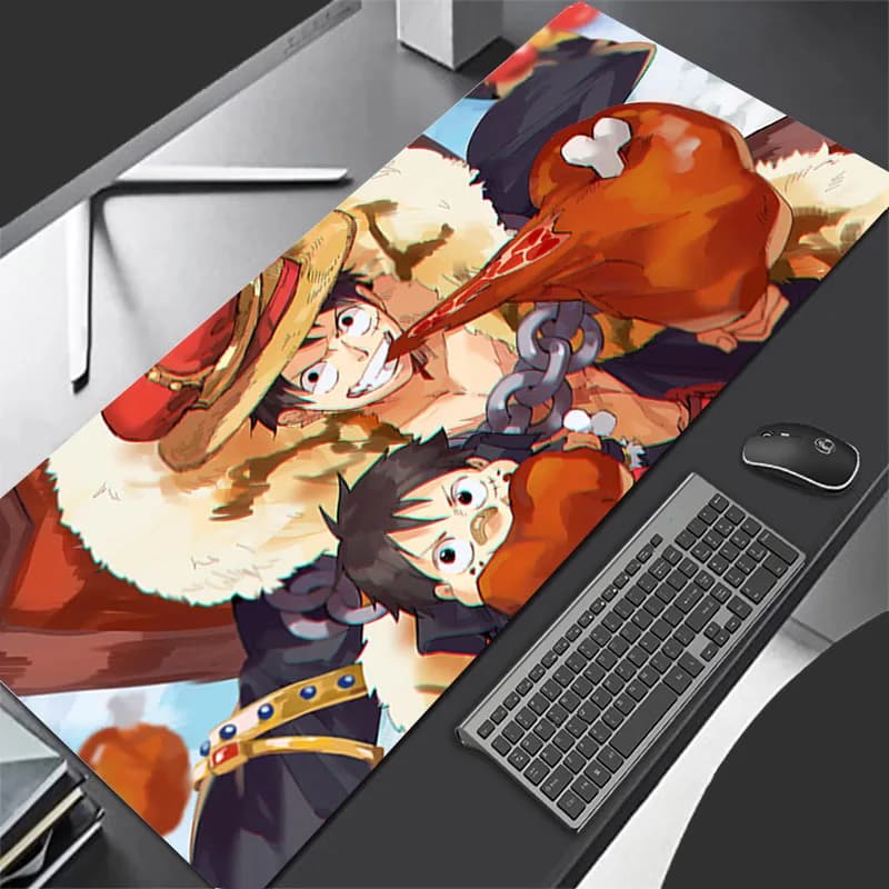Mouse Pad One Piece Anime Durable New Gaming Large Dywan Gamer Keyboard Desk Mat Table Carpet Mousepad XXL For Computer