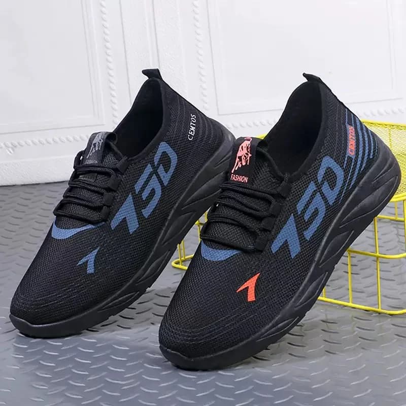 Men casual sports shoes in mesh light running shoes fresh and breathable summer fashion soft sole comfortable men's sneakers non-slip