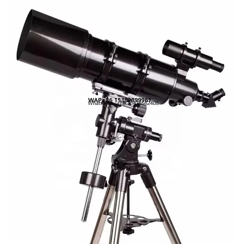 Telescopio Astronomico Rifrattore Professionale ZHANJING da 5 Pollici con Cercatore e Treppiede per Studenti e Bambini
